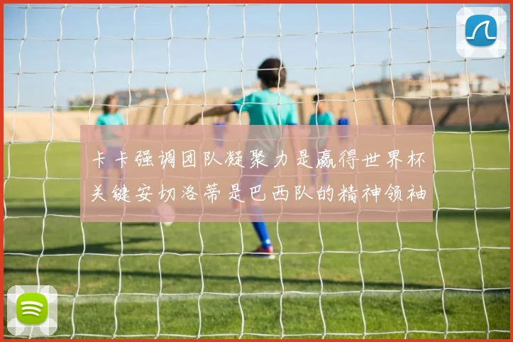 卡卡强调团队凝聚力是赢得世界杯关键安切洛蒂是巴西队的精神领袖